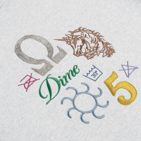 Dime Microdime Crewneck Ash
