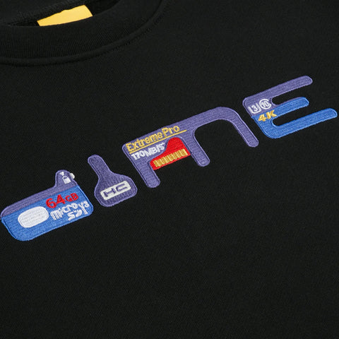 Dime Microdime Crewneck Black